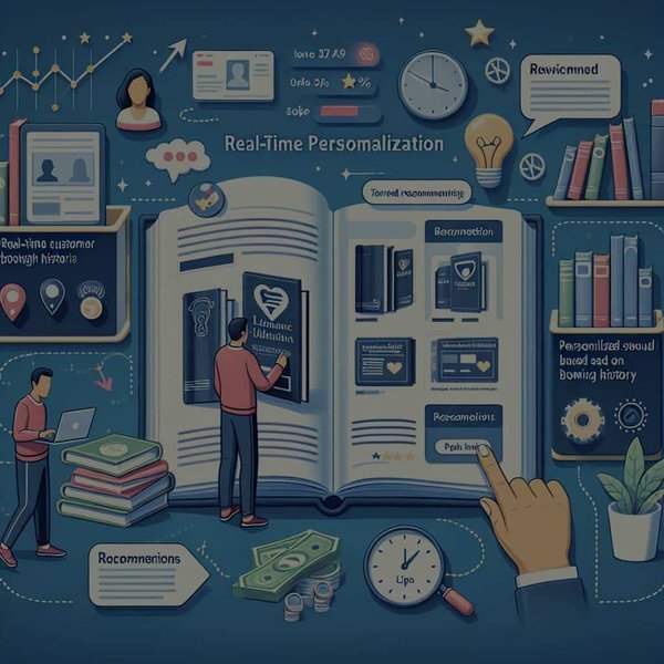 Quelles techniques de personnalisation en temps réel sont recommandées pour un site de commerce électronique de livres ?